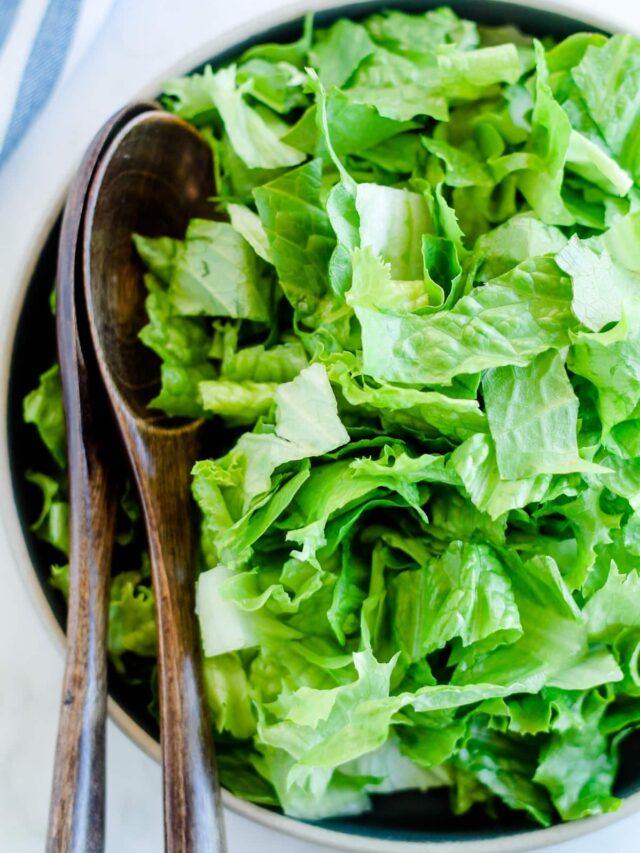 How to Make Lettuce Salad