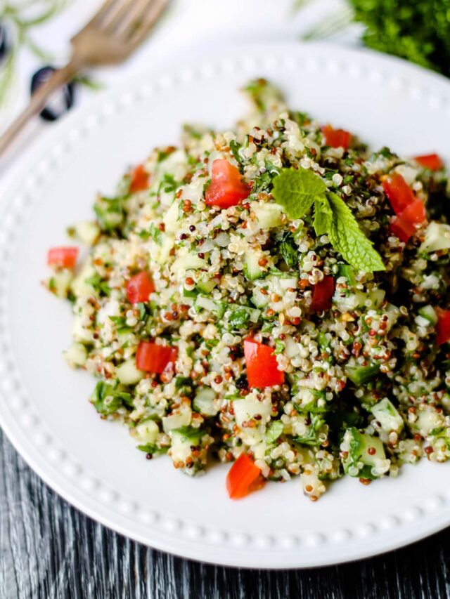How to Make Quinoa Tabbouleh Salad