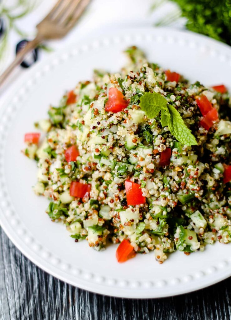 Quinoa Tabbouleh Salad - The Honour System