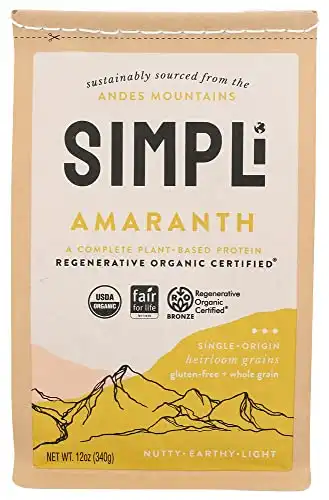 SIMPLi Regenerative Organic Certified ® Amaranth