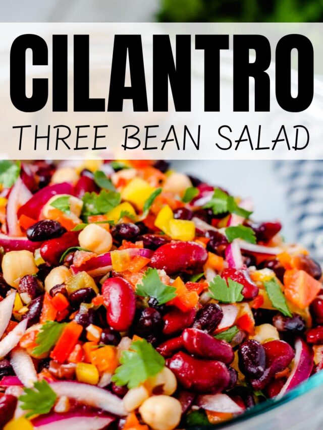 How to Make Three Bean Salad with Cilantro