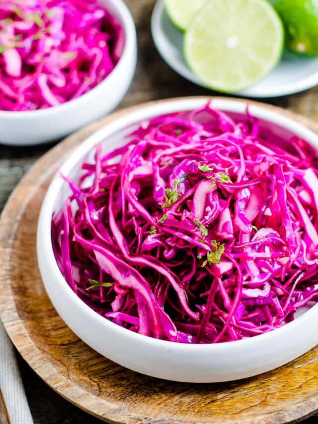 Tangy Red Cabbage Slaw: Perfect BBQ Side