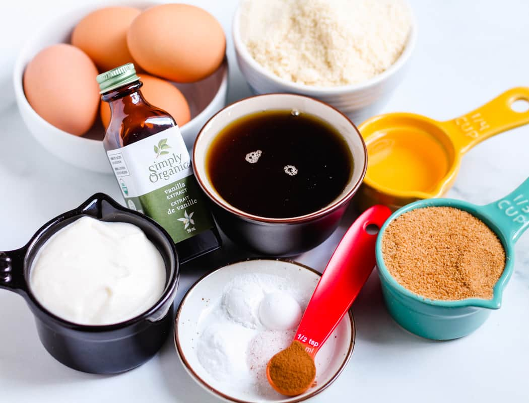 Ingredients on a counter.