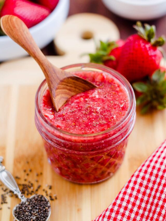 Strawberry Chia Jam: Sweet, Simple, and Superfood-Packed