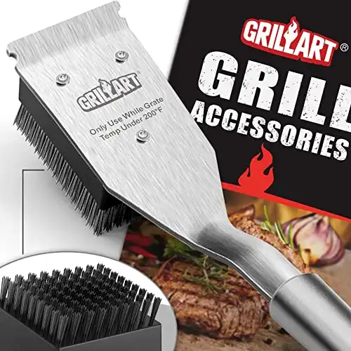 GRILLART Grill Brush and Scraper