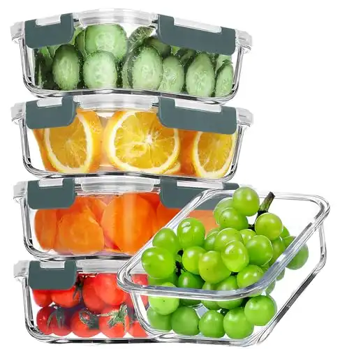 Glass Freezer Safe Containers