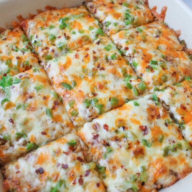 Chicken Enchilada Rice Bake