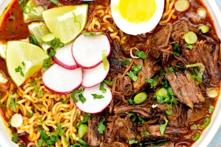 A bowl of birria.