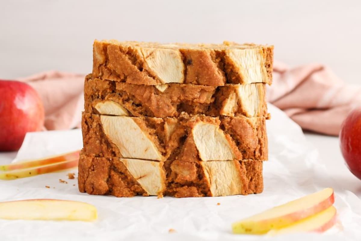 Apple cinnamon bread.