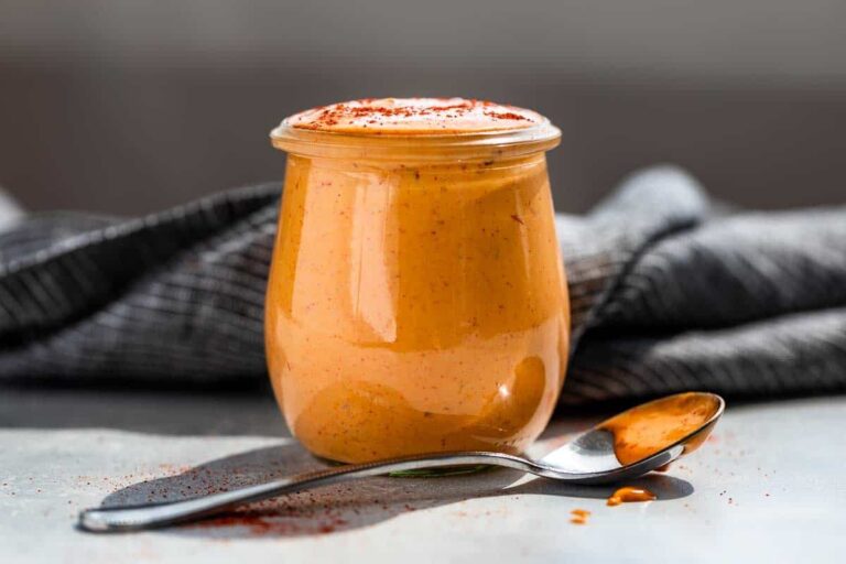 A jar of Chipotle Aioli.
