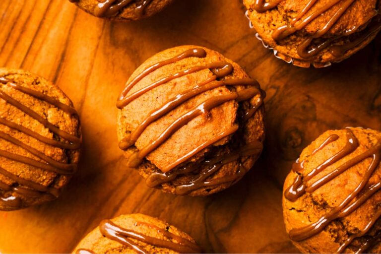 A tray of Gluten-Free Sunflower Seed Muffins.
