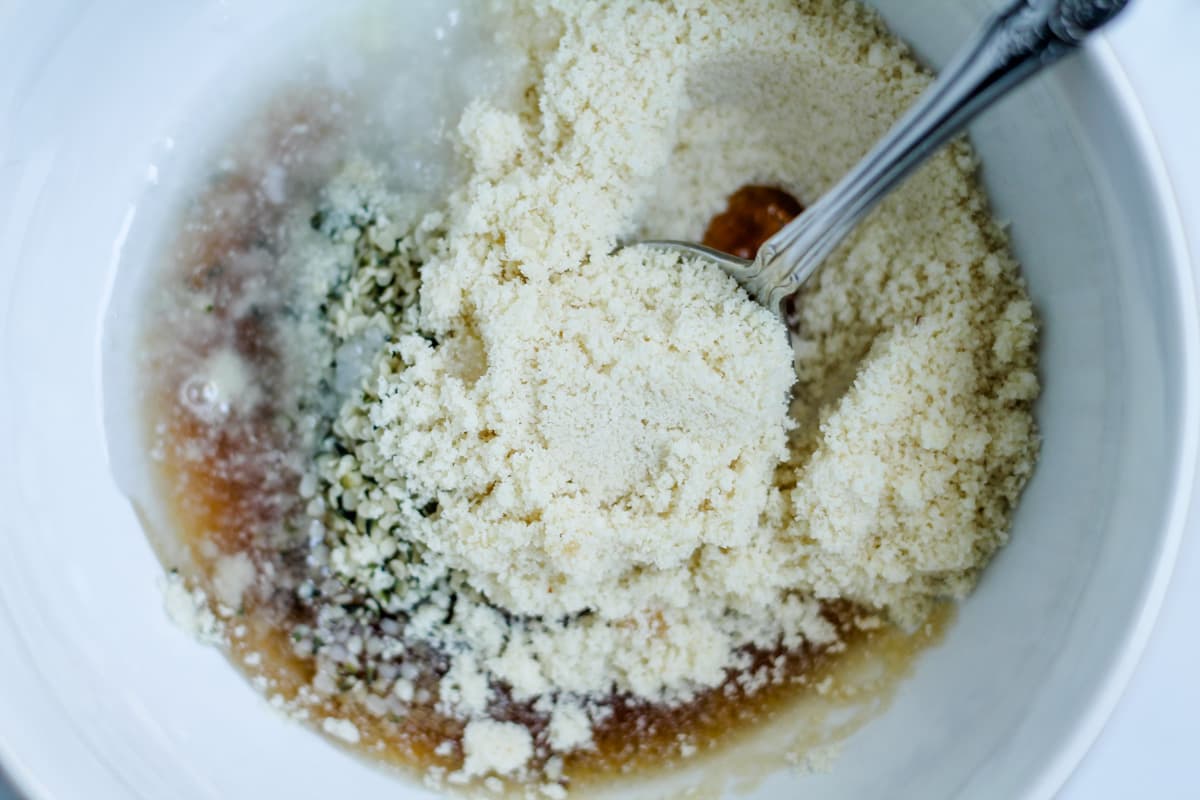 Ingredients in a bowl.