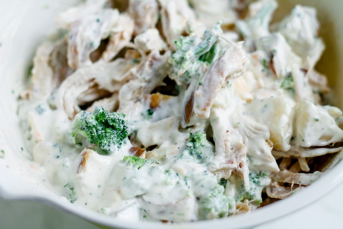 Ingredients in a bowl.