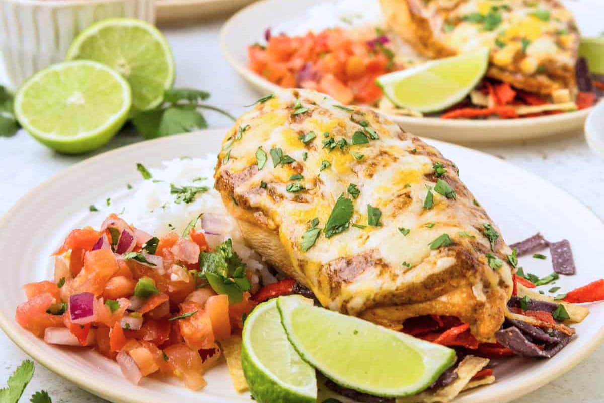 A plate of Fiesta Lime Chicken.