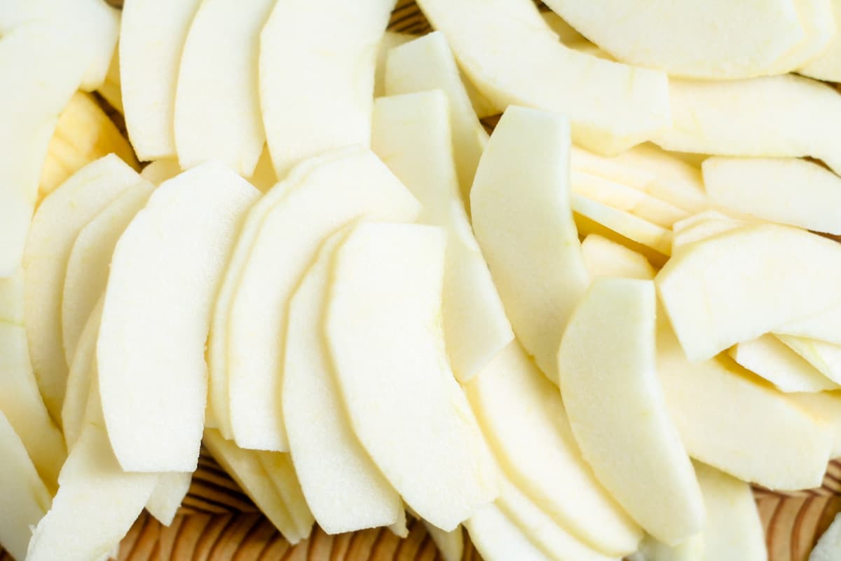 Ingredients on a cutting board.