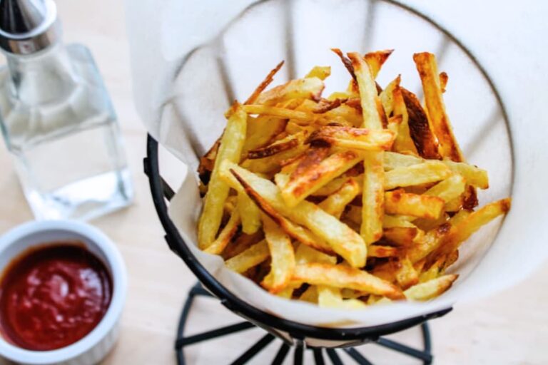 A bowl of Oven Baked French Fries.