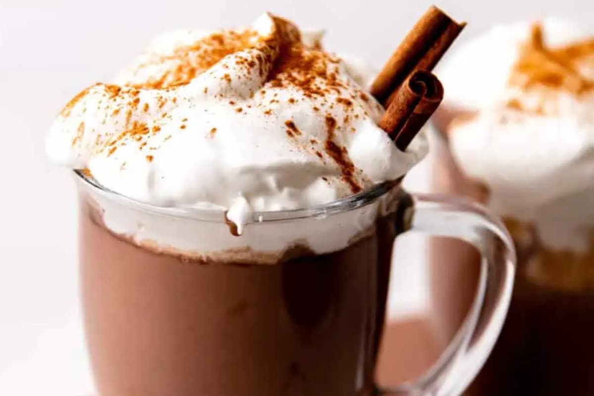 A mug of Mexican Hot Chocolate.