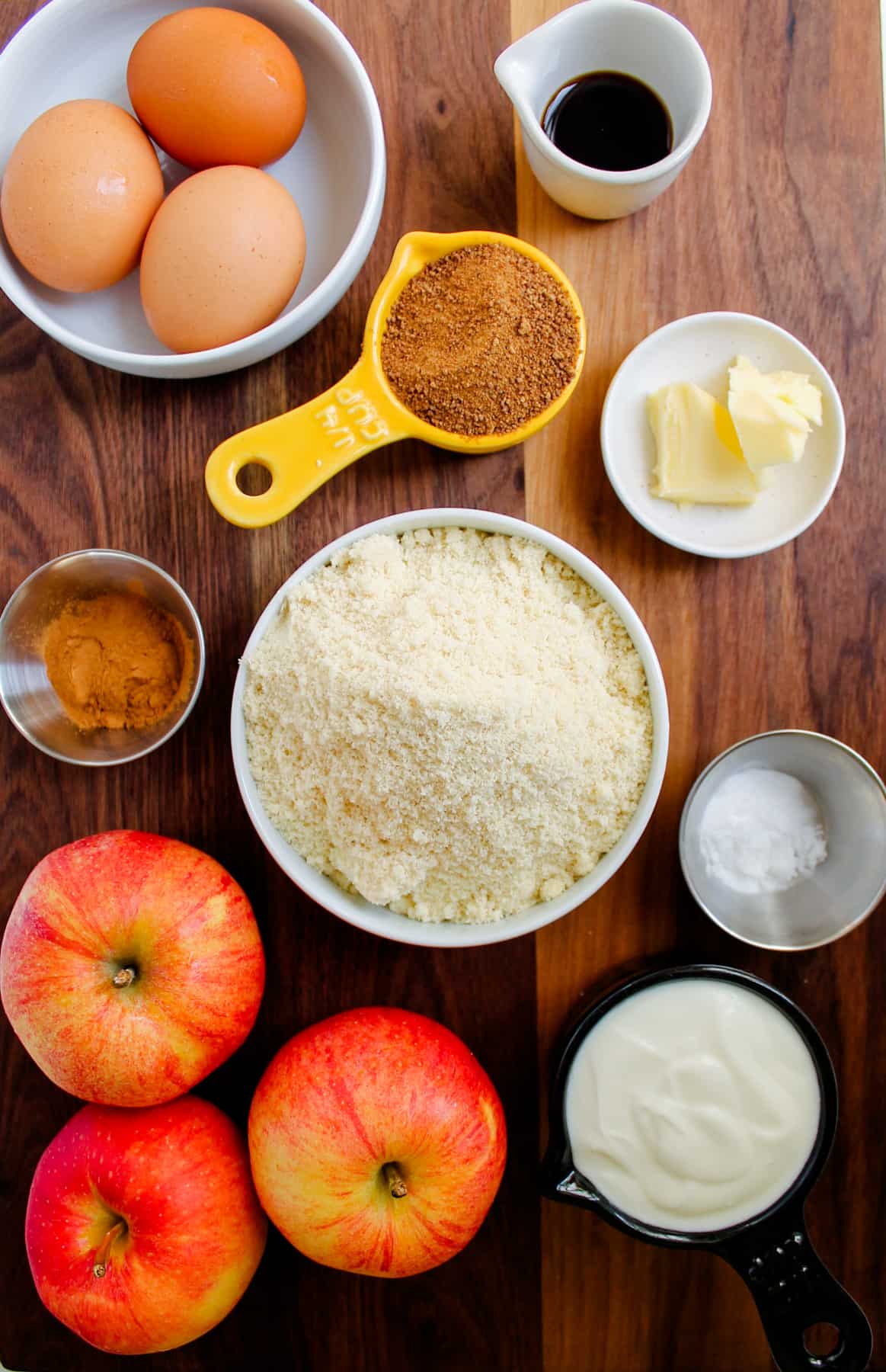 Ingredients on a counter.