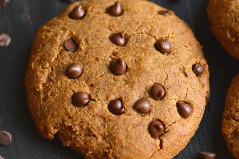 A plate of Healthy Sweet Potato Cookies.