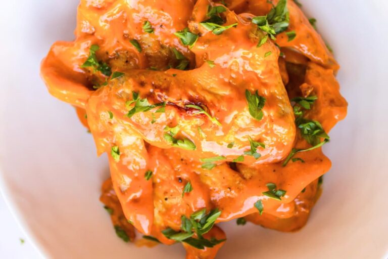 A bowl of Instant Pot Chicken Wings.