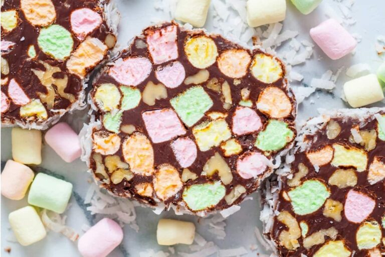A plate of Church Window Cookies.