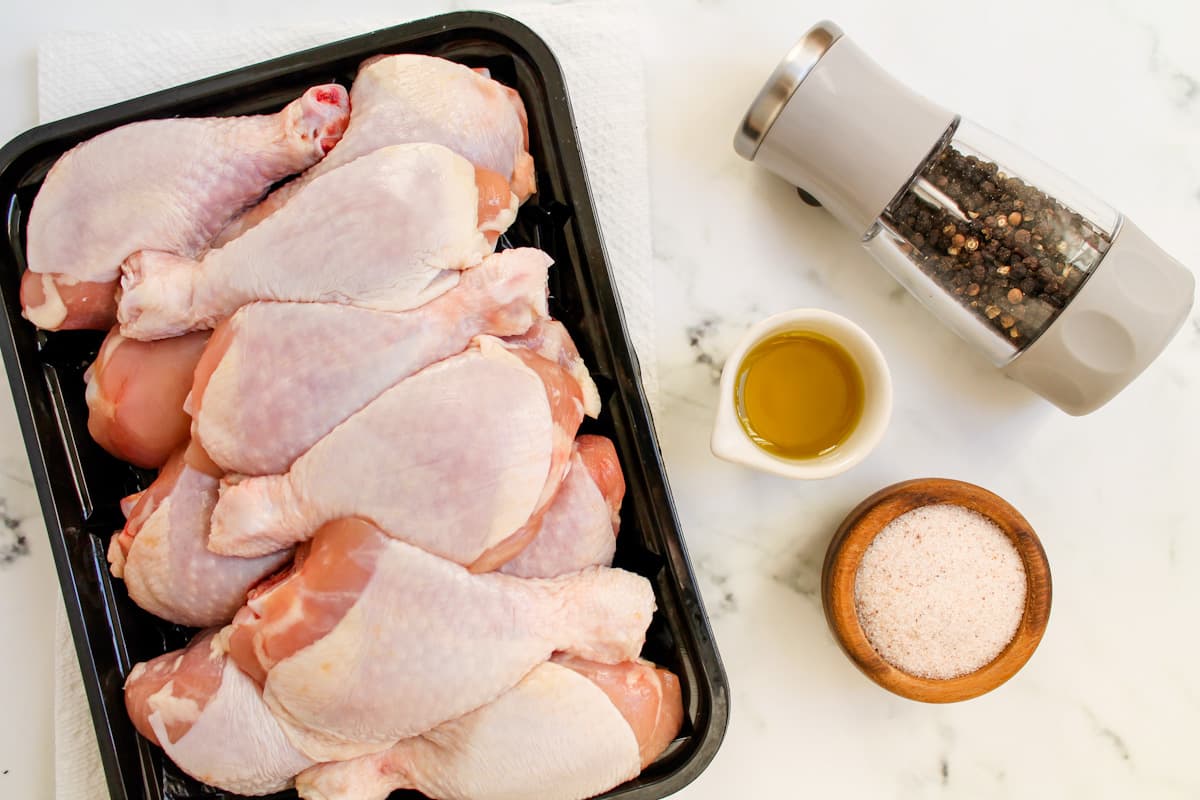 Ingredients on a counter.