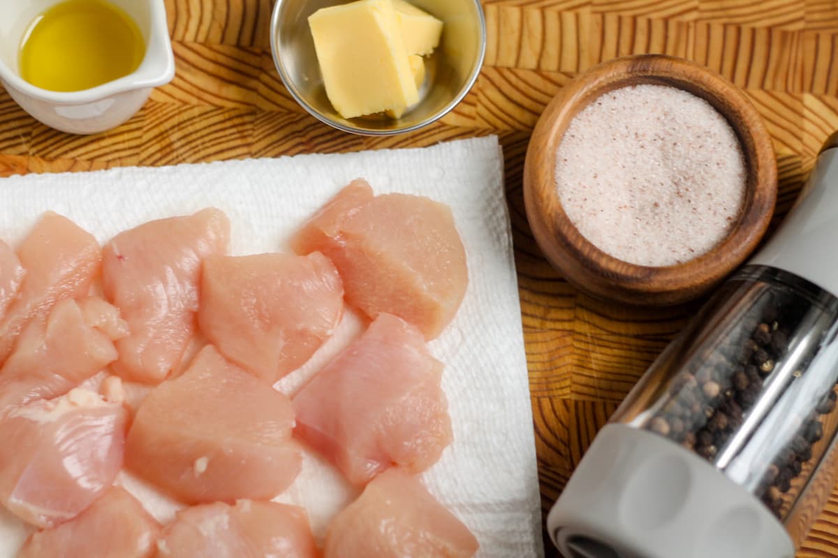 Ingredients on a counter.