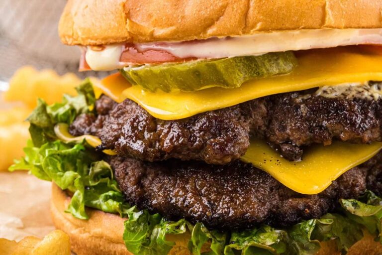 A plate of Smashburger.