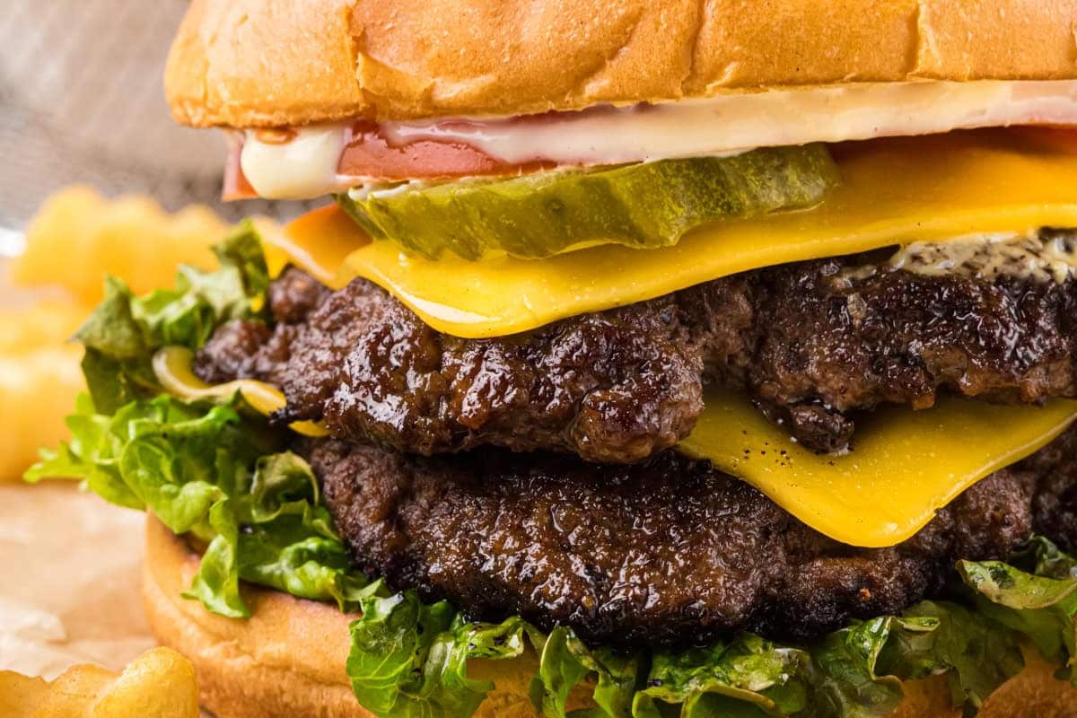 A plate of Smashburger.