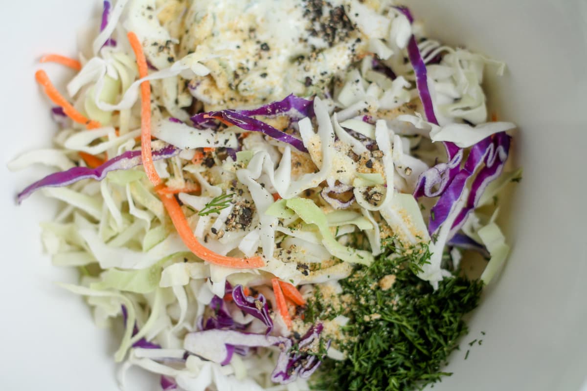 Ingredients in a bowl.