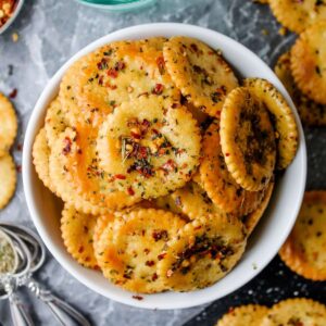 A dish of Alabama fire crackers.