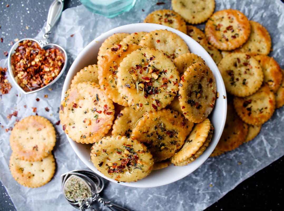 A dish of Alabama fire crackers.