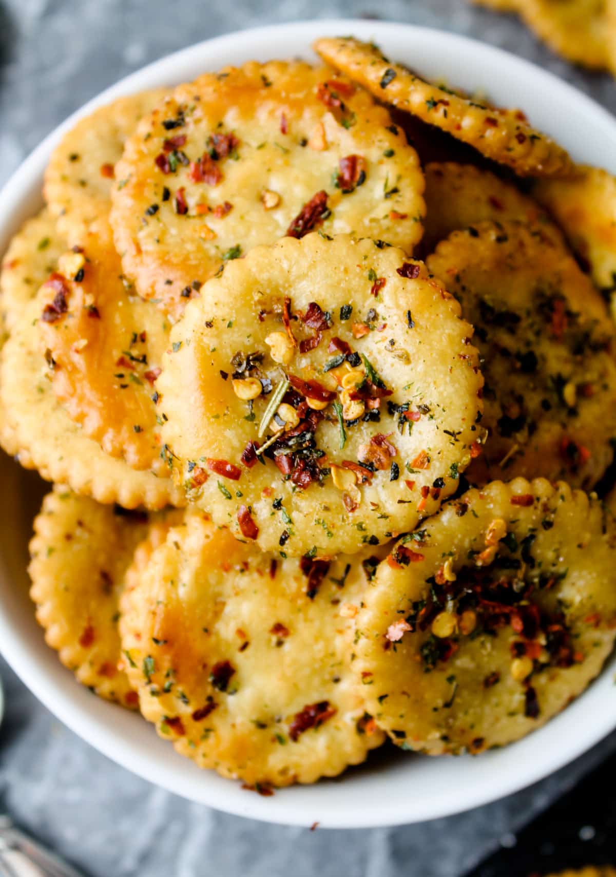 A dish of Alabama fire crackers.