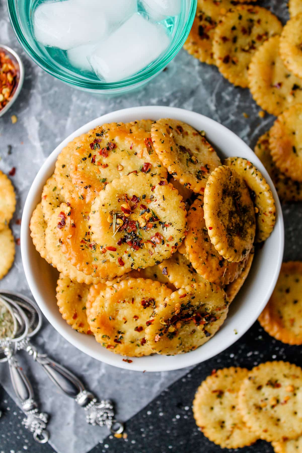 A dish of Alabama fire crackers.