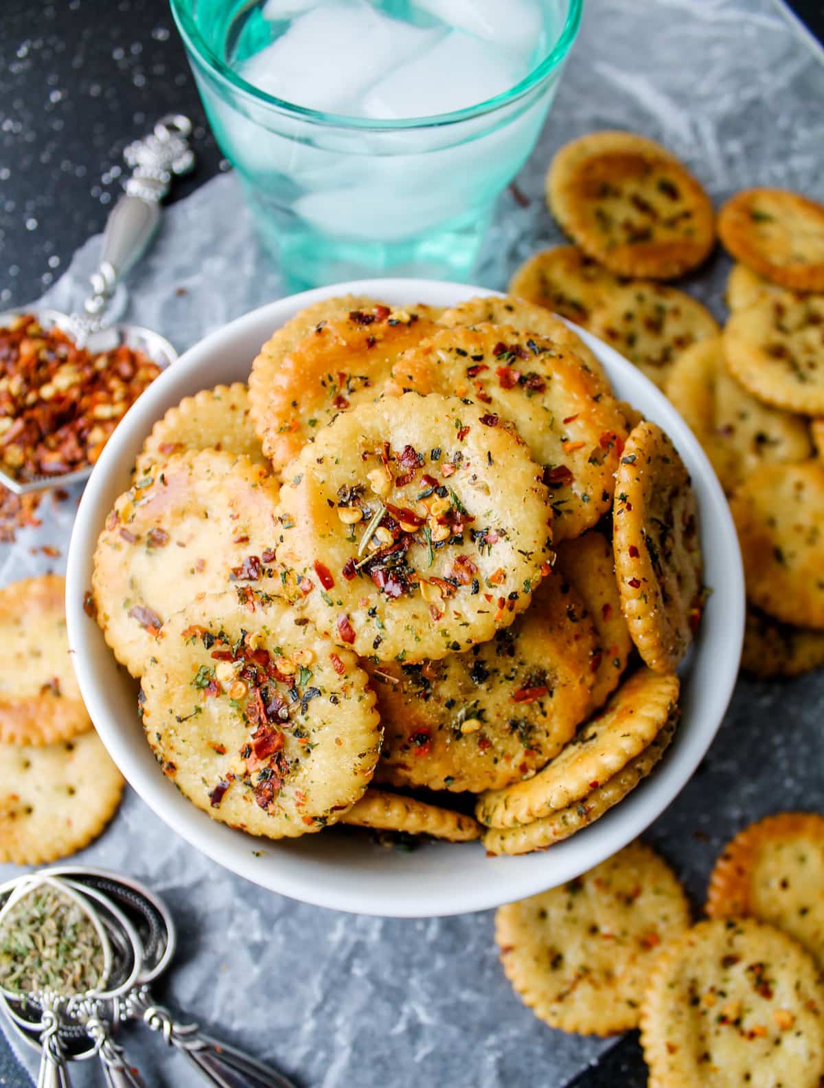 A dish of Alabama fire crackers.