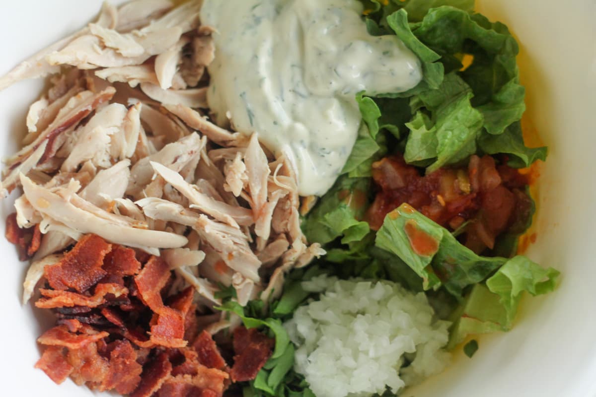 Ingredients in a bowl.