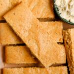 A dish of baked protein bars.