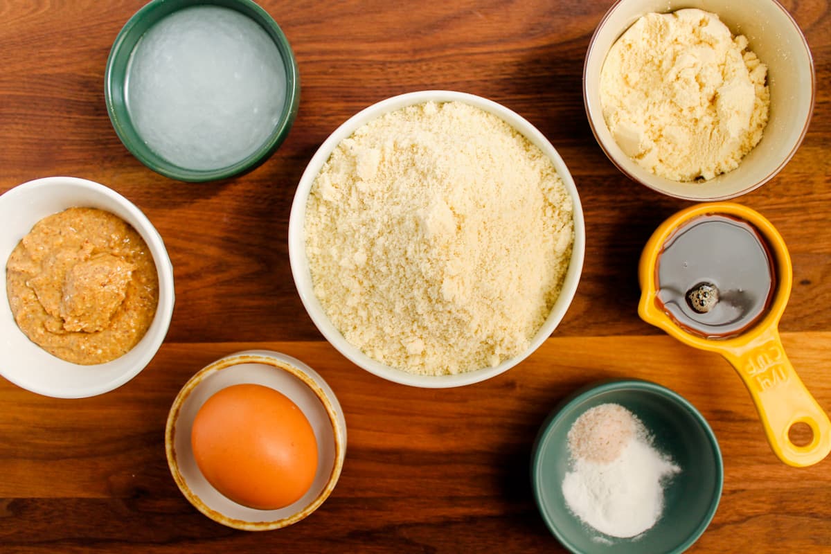 Ingredients on a counter.