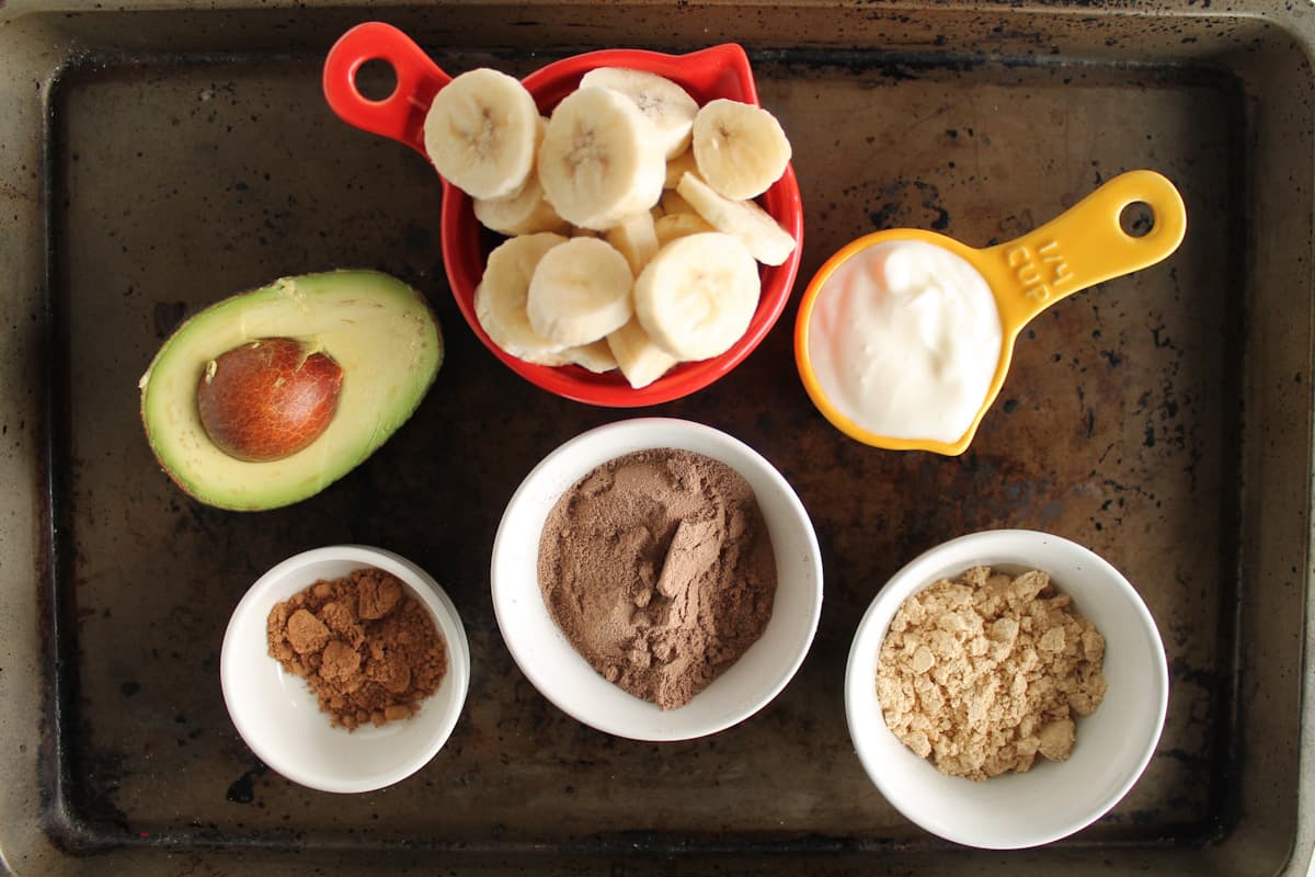 Ingredients on a counter.
