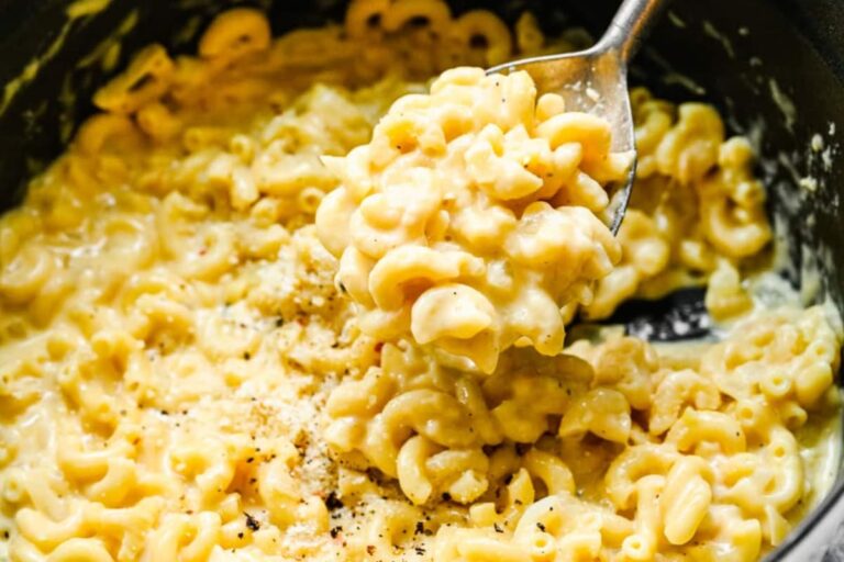 A dish of Gouda Mac and Cheese.