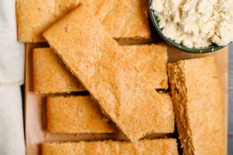 A plate of Soft Baked Protein Bar.