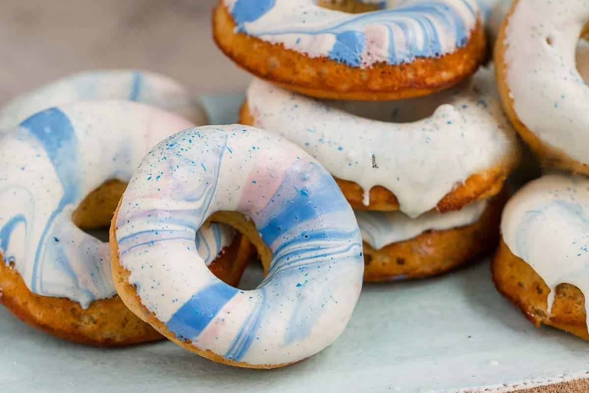 A plate of Gluten Free Donuts.