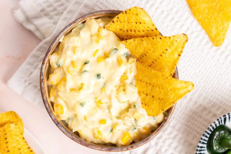 A dish of Jalapeno Corn.