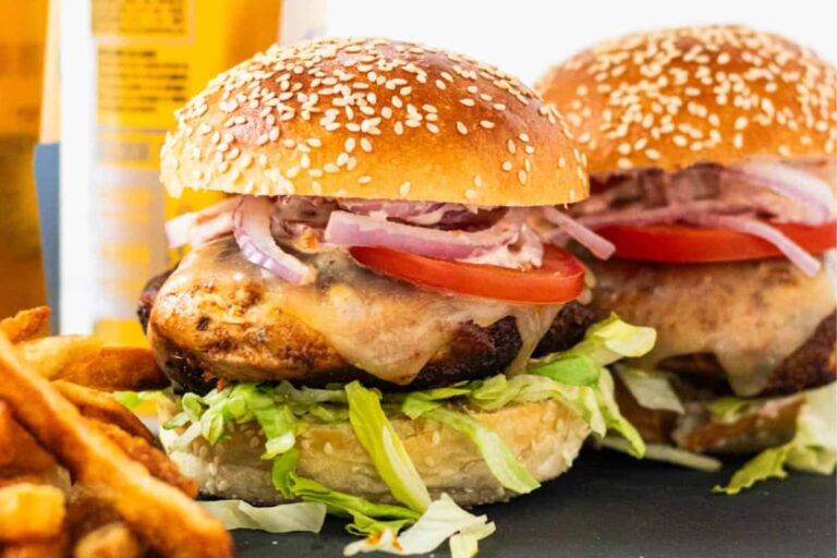 A plate of Blackened Chicken Sandwiches.