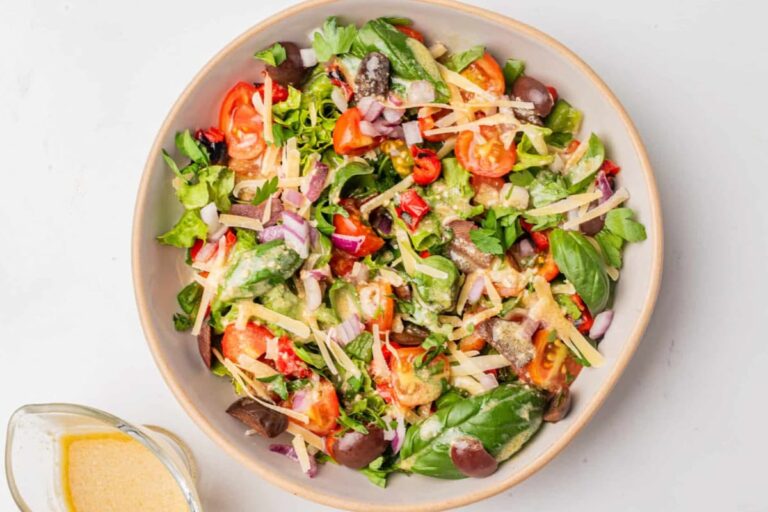 A bowl of Italian Chopped Salad.