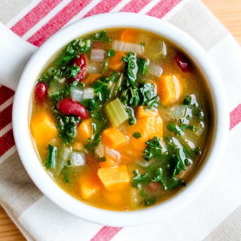 A bowl of detox soup.